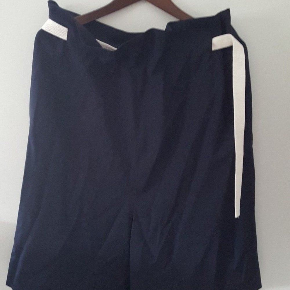 Acne Studios Free Tela Wool Shorts Size 36 Navy